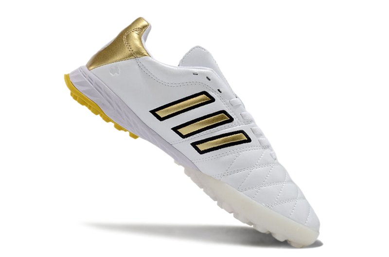 Bota de Fútbol para Césped Artificial Adidas AdiPure 11 Pro TF Blanca e Dourada "Toni Kroos"