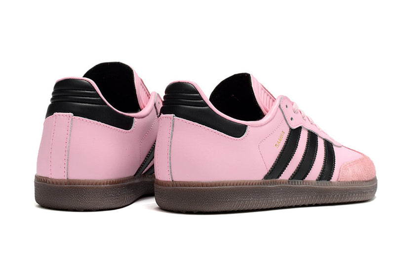 Bota de Fútbol Sala Adidas Lionel Messi x Samba IC Rosa e Negro
