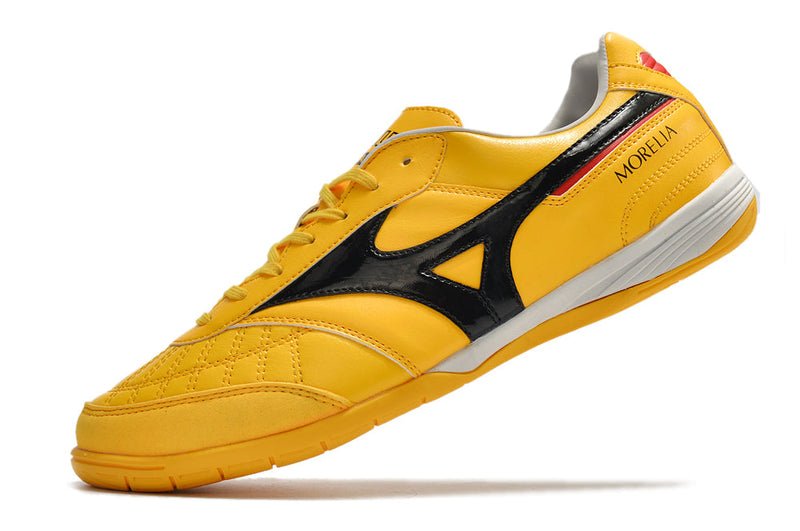 Bota de Fútbol Sala Mizuno Morelia Sala IC Amarilla e Negra