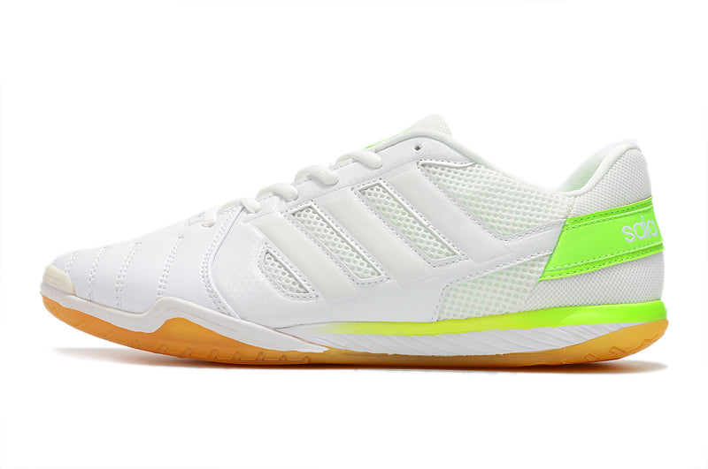 Bota de Fútbol Sala Adidas Top Sala IC Blanca e Verde