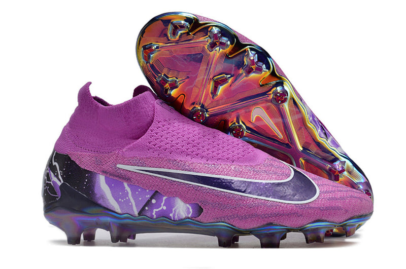 Bota de Fútbol Campo Nike Phantom GX DF Elite FG Morada "Thunder"