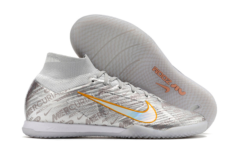 Bota de Fútbol Sala Nike Air Zoom Mercurial Superfly 9 Elite IC Prata "Anniversary Pack"