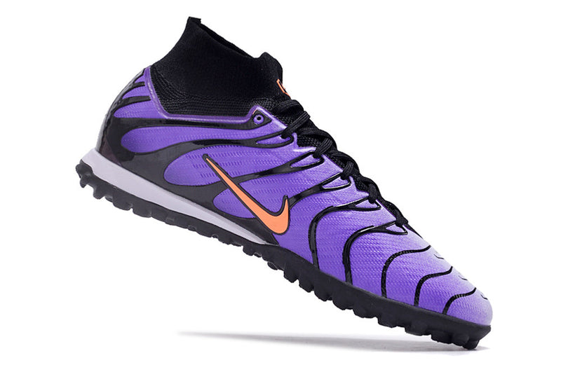 Bota de Fútbol para Césped Artificial Nike Air Zoom Mercurial Superfly 9 Elite TF Morada "Air Max TN"