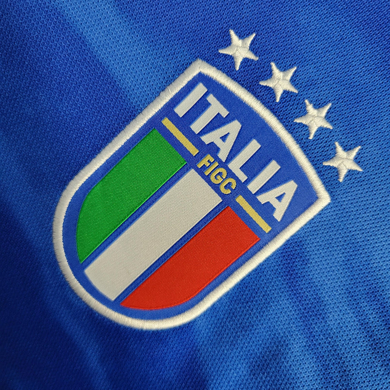 Camiseta Itália Primera Equipación 2023 - Azul
