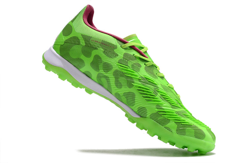 Bota de Fútbol para Césped Artificial Adidas Predator Elite TF Verde e Rosa