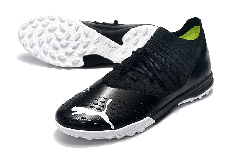 Bota de Fútbol para Césped Artificial Puma Future Z 1.3 TF Negra e Blanca
