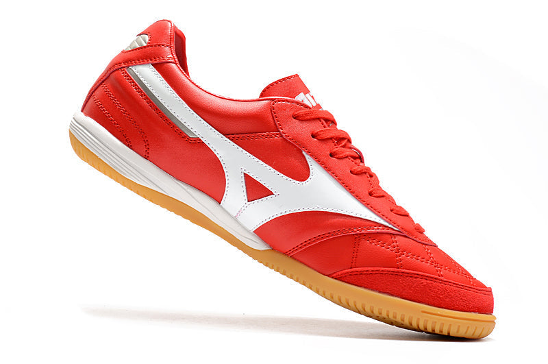 Bota de Fútbol Sala Mizuno Morelia Sala IC Roja e Blanca
