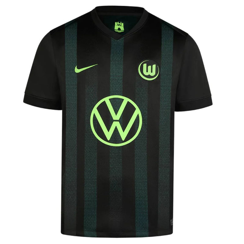 Camiseta Wolfsburgo Segunda Equipación 24/25 - Negra