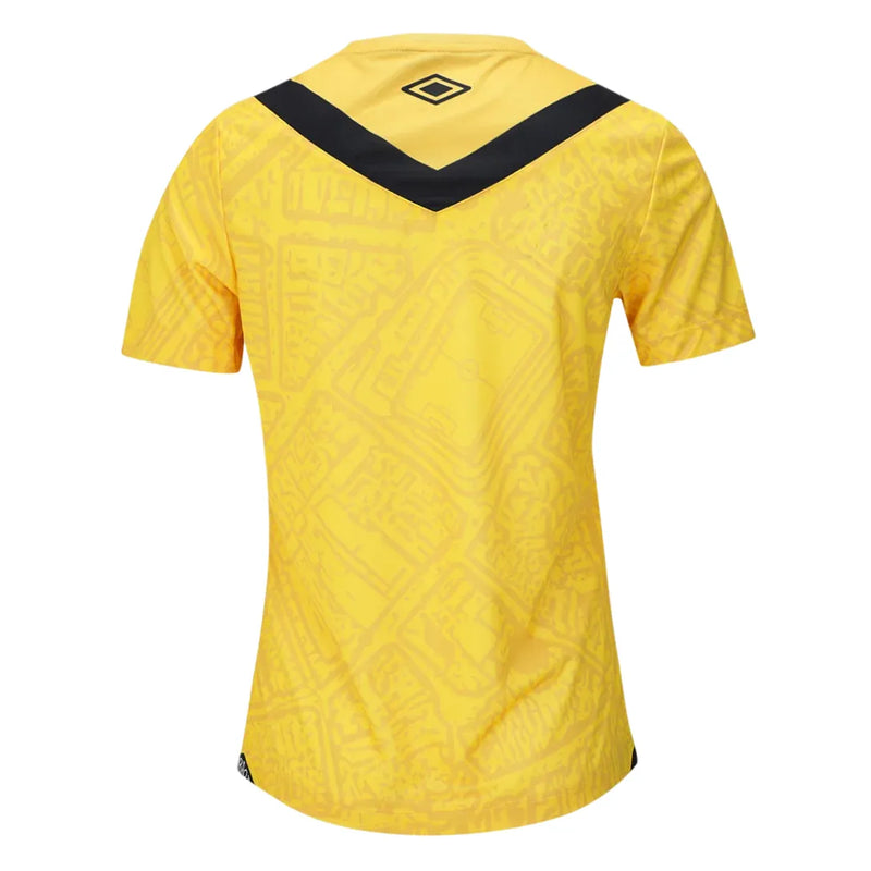 Camiseta Santos Mujer Tercera Equipación 24/25 - Amarilla