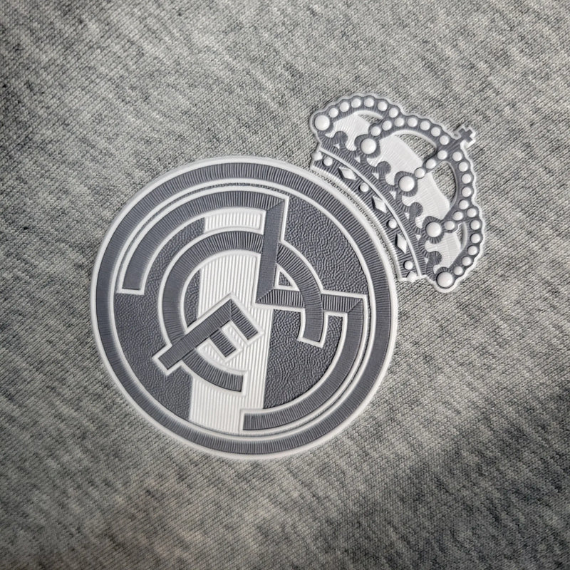 Camiseta Real Madrid Segunda Equipación 15/16 Retro - Gris