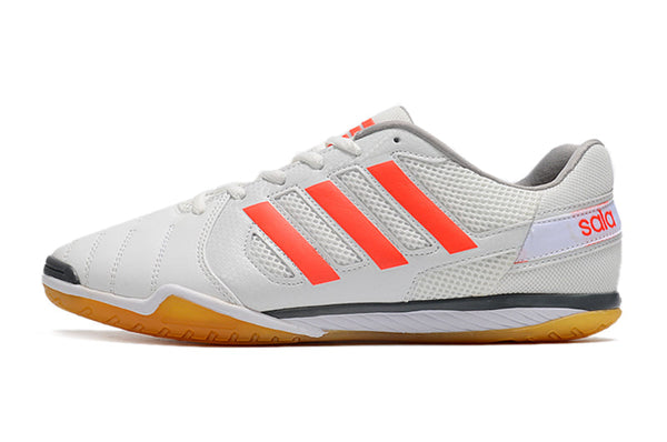 Bota de Fútbol Sala Adidas Top Sala IC Blanca e Naranja