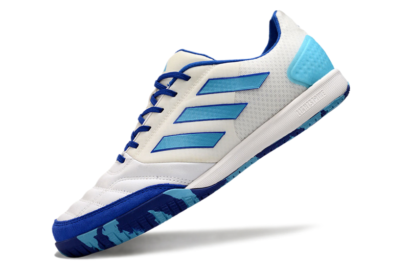 Bota de Fútbol Sala Adidas Competition Top IC Blanca e Azul