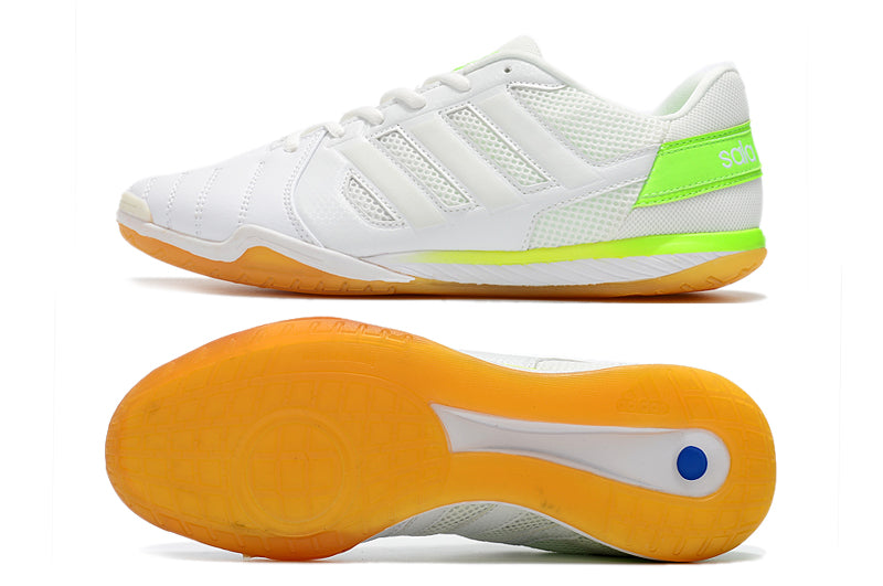 Bota de Fútbol Sala Adidas Top Sala IC Blanca e Verde
