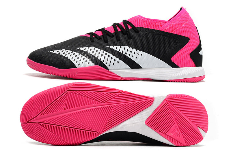 Bota de Fútbol Sala Adidas Predator Accuracy.1 IC Rosa e Negra "Own You Football Pack"