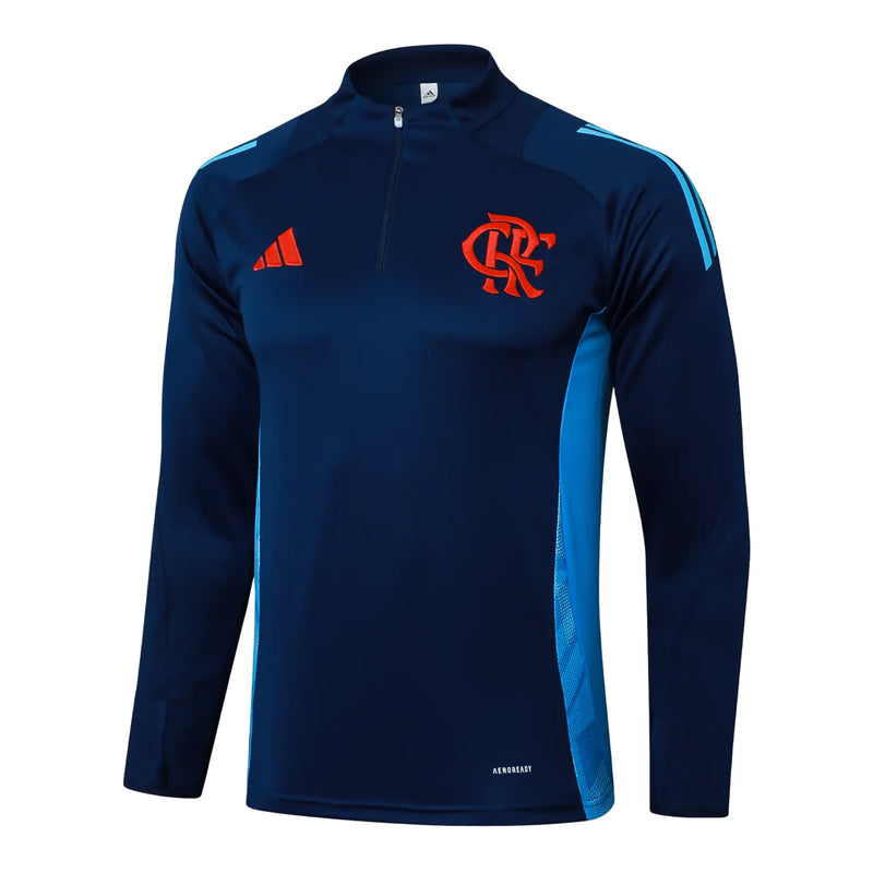 Chándal Cuerpo Técnico Flamengo 25/26 - Azul Oscuro