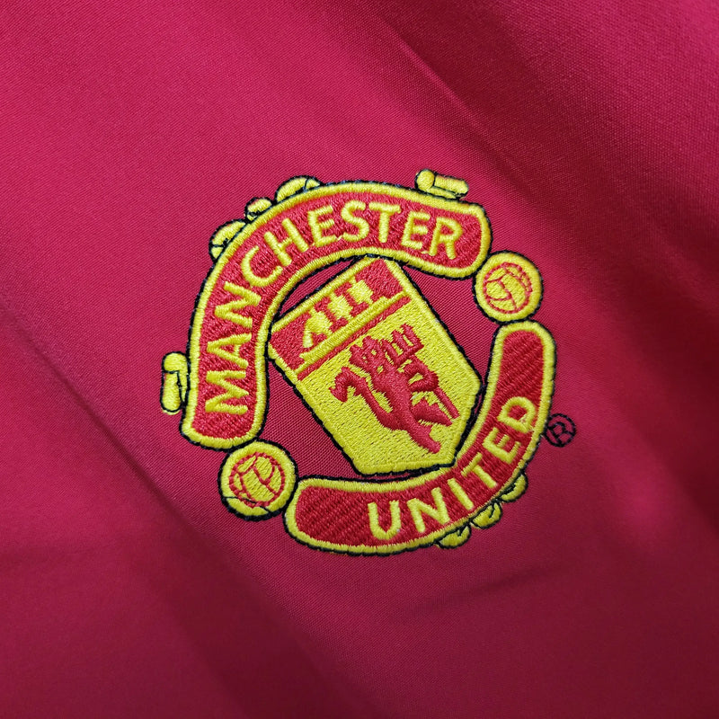 Camiseta Manchester United Primera Equipación 02/03 Retro - Roja