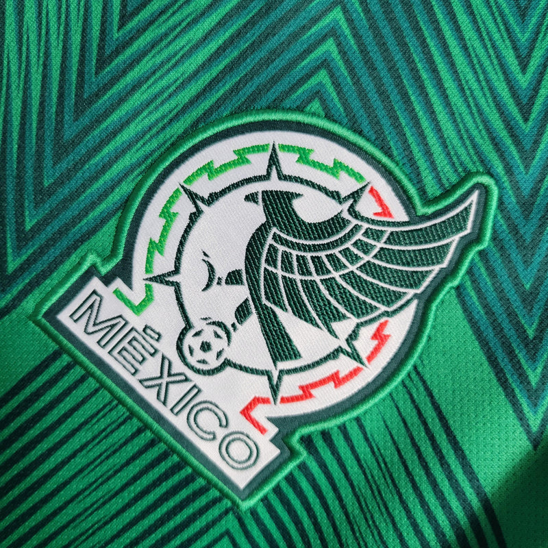 Camiseta México Primera Equipación 2022 - Verde