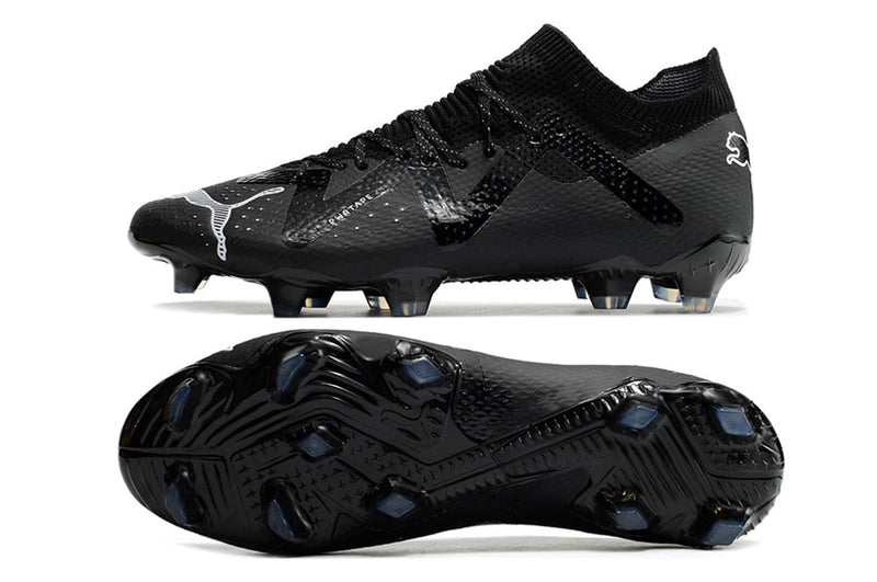 Bota de Fútbol Campo Puma Future Ultimate FG Negra "Eclipse Pack"