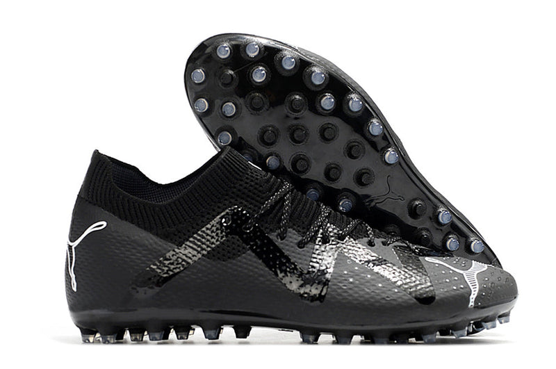 Bota de Fútbol para Césped Artificial Puma Future Ultimate MG Negra "Eclipse Pack"