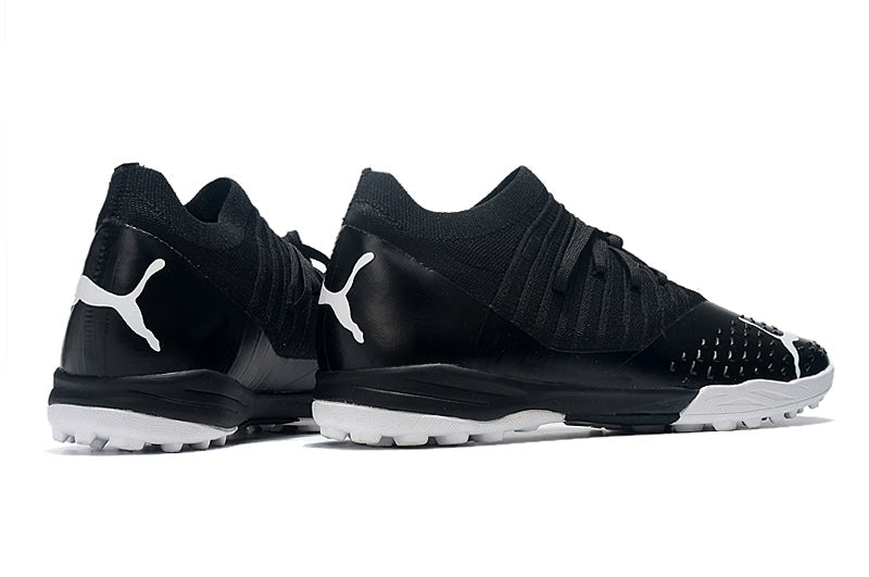 Bota de Fútbol para Césped Artificial Puma Future Z 1.3 TF Negra e Blanca