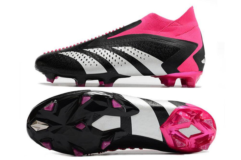 Bota de Fútbol Campo Adidas Predator Accuracy+ FG Rosa e Negro "Own You Football Pack"