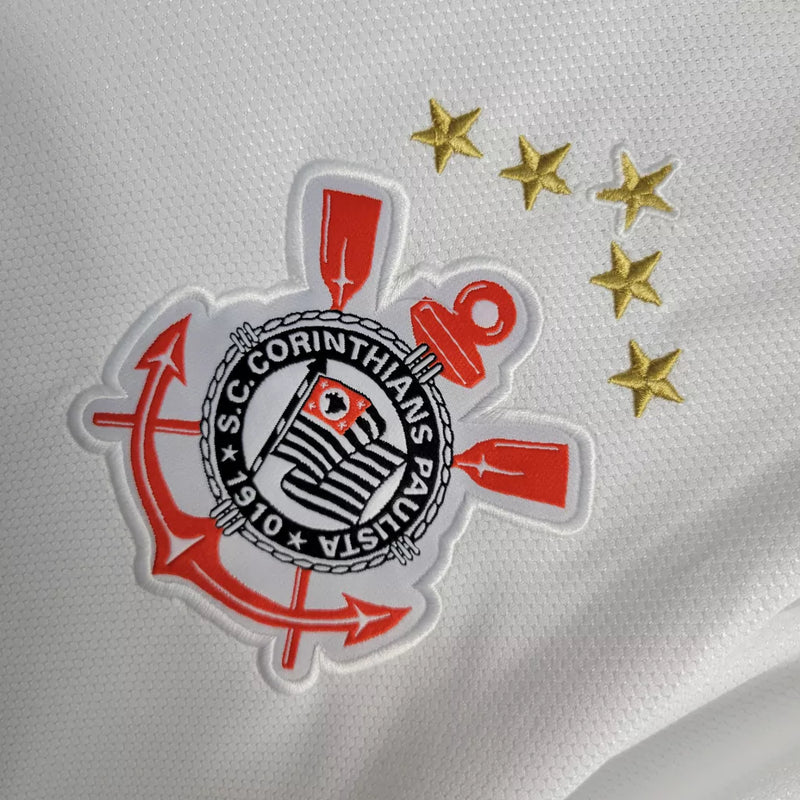 Camiseta Corinthians Primera Equipación 2011 Retro - Blanca