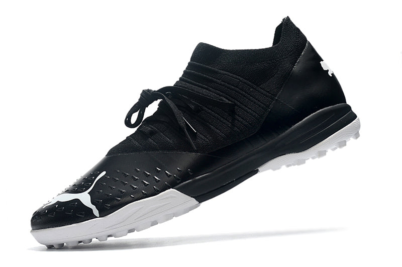 Bota de Fútbol para Césped Artificial Puma Future Z 1.3 TF Negra e Blanca