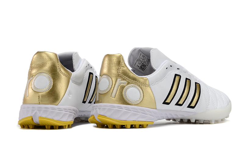 Bota de Fútbol para Césped Artificial Adidas AdiPure 11 Pro TF Blanca e Dourada "Toni Kroos"
