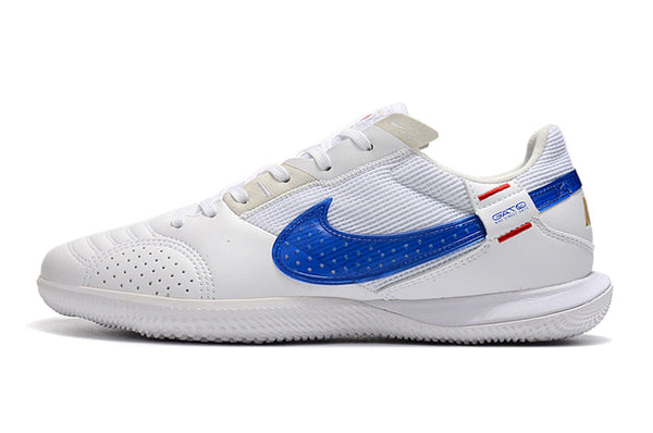 Bota de Fútbol Sala Nike StreetGato IC Blanca e Azul