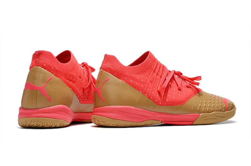 Bota de Fútbol Sala Puma Future Z 1.3 IC Dourada e Naranja "Neymar Dream Chaser"