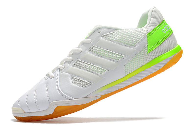 Bota de Fútbol Sala Adidas Top Sala IC Blanca e Verde