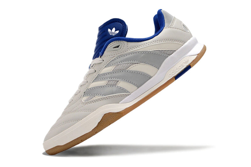 Bota de Fútbol Sala Adidas Copa Mundial IC Bege, Azul e Gris