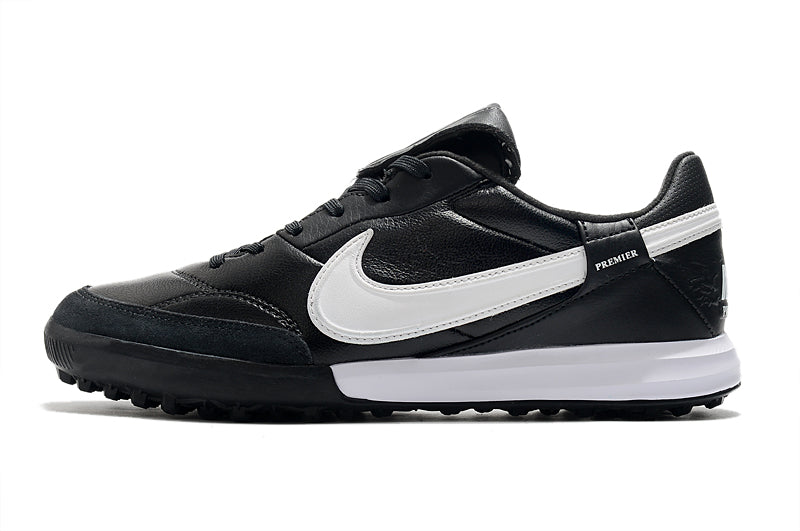 Bota de Fútbol para Césped Artificial Nike Premier 3 TF Negra e Blanca
