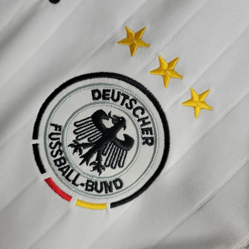 Camiseta Alemania Primera Equipación 2006 Retro - Blanca
