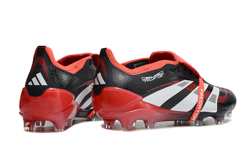Bota de Fútbol Campo Adidas Predator FT 30 Elite FG Negra e Roja