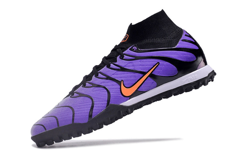Bota de Fútbol para Césped Artificial Nike Air Zoom Mercurial Superfly 9 Elite TF Morada "Air Max TN"