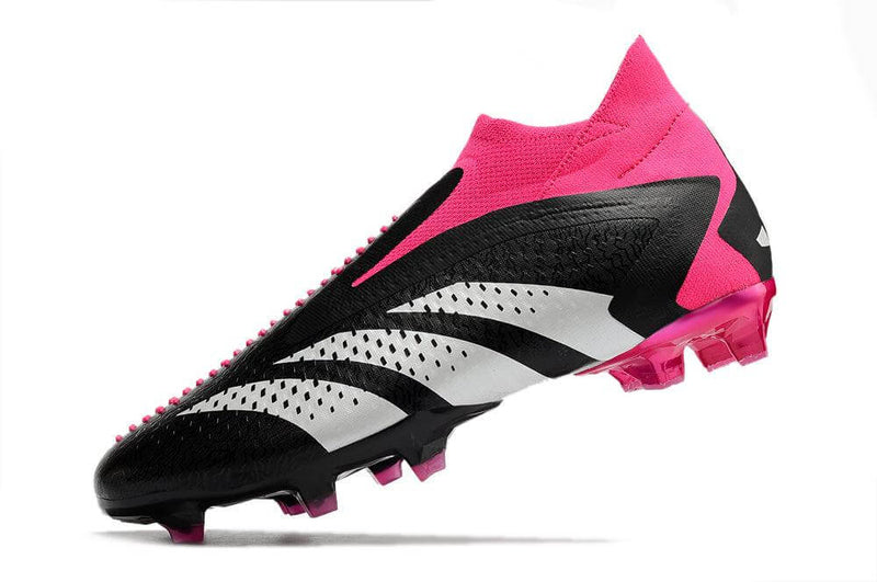 Bota de Fútbol Campo Adidas Predator Accuracy+ FG Rosa e Negro "Own You Football Pack"