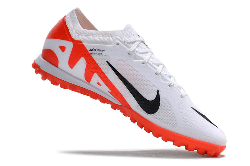 Bota de Fútbol para Césped Artificial Nike Air Zoom Mercurial Vapor 15 Elite TF Blanca e Rojo "Ready Pack"