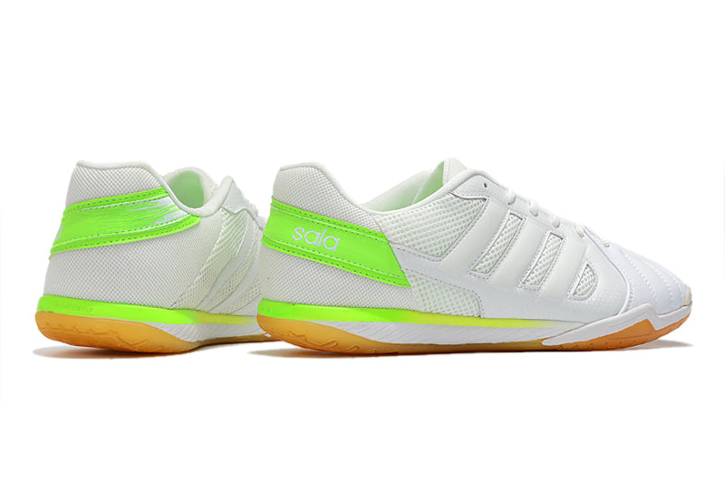 Bota de Fútbol Sala Adidas Top Sala IC Blanca e Verde