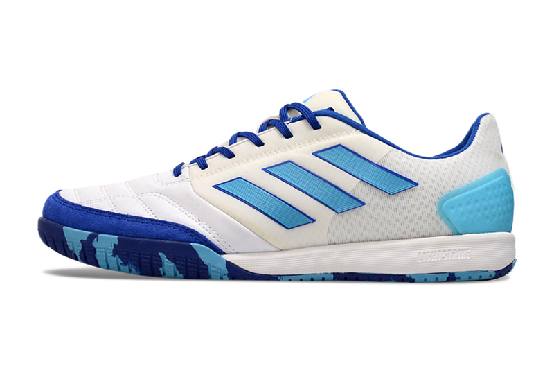 Bota de Fútbol Sala Adidas Competition Top IC Blanca e Azul