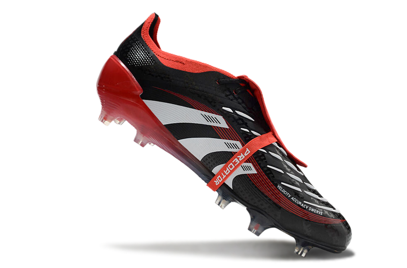 Bota de Fútbol Campo Adidas Predator FT 30 Elite FG Negra e Roja