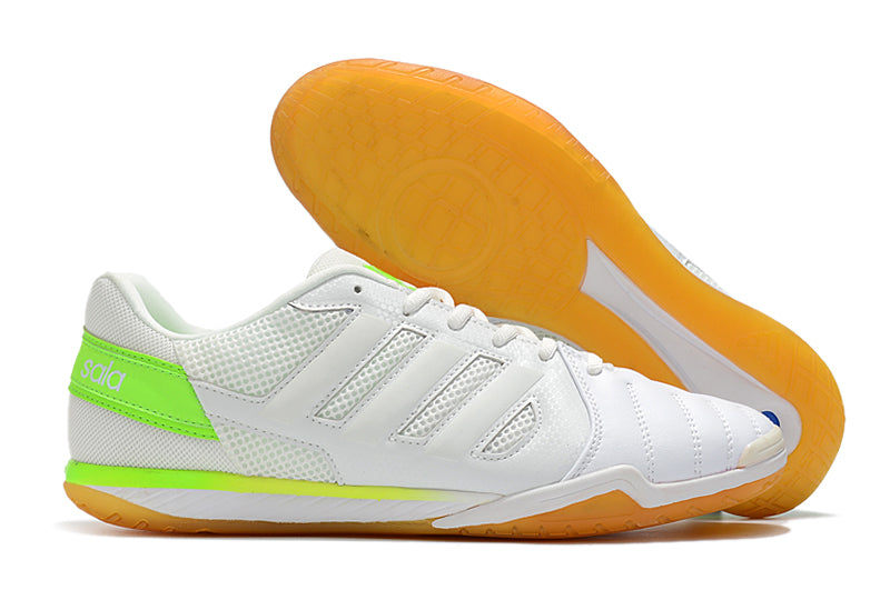 Bota de Fútbol Sala Adidas Top Sala IC Blanca e Verde