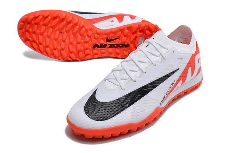 Bota de Fútbol para Césped Artificial Nike Air Zoom Mercurial Vapor 15 Elite TF Blanca e Rojo "Ready Pack"