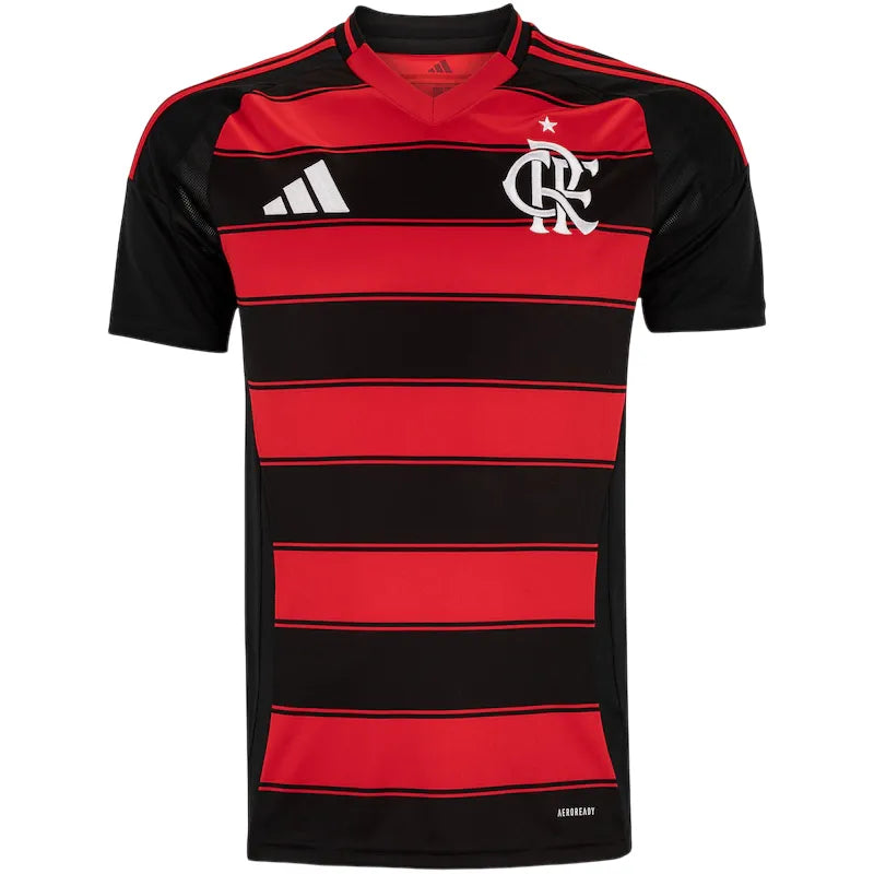 Camiseta Flamengo Primera Equipación 25/26 - Negra e Roja