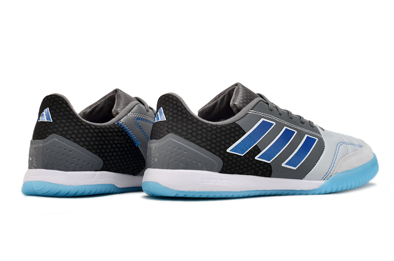 Bota de Fútbol Sala Adidas Competition Top IC Gris, Azul e Blanco