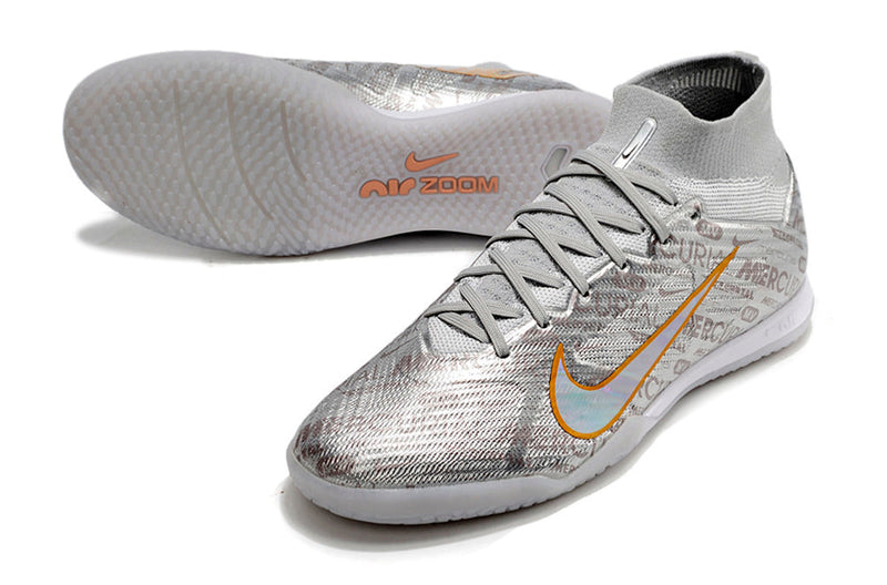 Bota de Fútbol Sala Nike Air Zoom Mercurial Superfly 9 Elite IC Prata "Anniversary Pack"