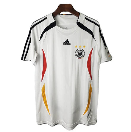 Camiseta Alemania Primera Equipación 2006 Retro - Blanca