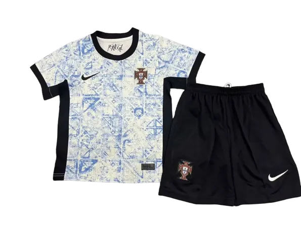 Conjunto Infantil Portugal II 2024 - Blanco