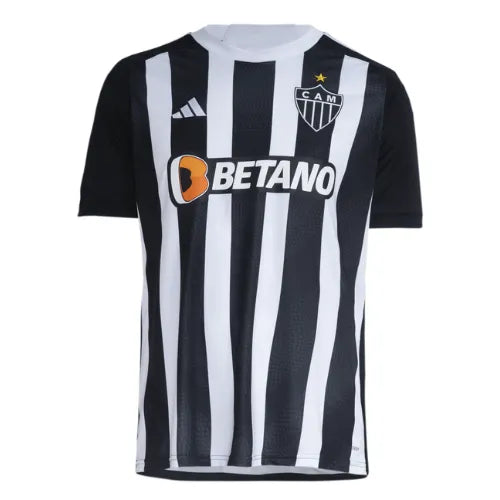 Camiseta Atlético Mineiro Primera Equipación 24/25 - Negra e Blanca