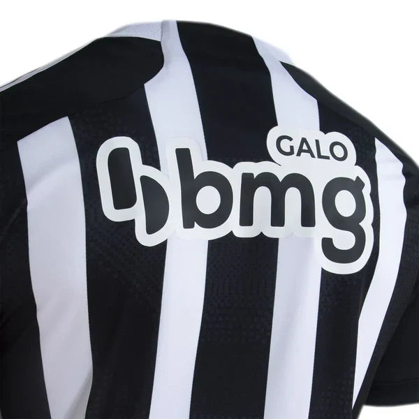 Camiseta Atlético Mineiro Primera Equipación 24/25 - Negra e Blanca